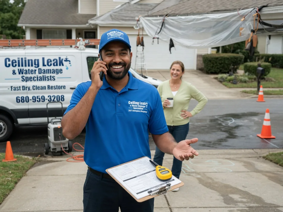 Ceiling Leak Cleanup Wittensville, KY FAQs